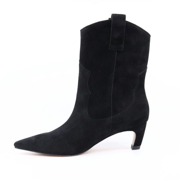 NEW SHOE THE BEAR women's dicte suede boots in black - Picture 3 of 7
